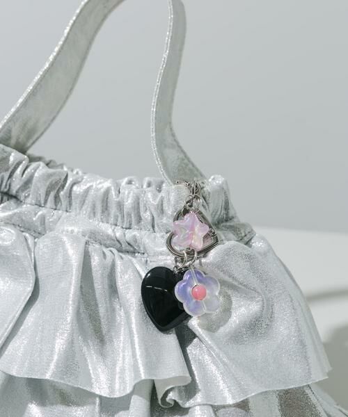 SMELLY / スメリー キーホルダー・ストラップ | ハートフラワーキーチェーン | 詳細13