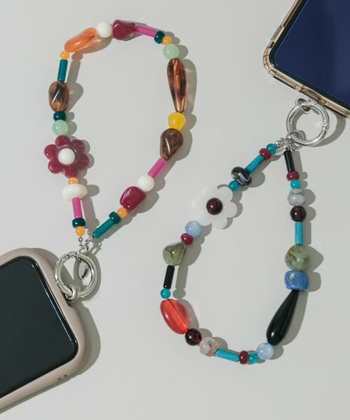 SMELLY / スメリー キーホルダー・ストラップ | カラフルモチーフループキーチェーン | 詳細21