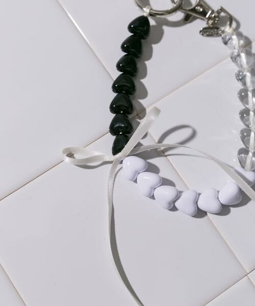 SMELLY / スメリー モバイルケース | カラフルミニハートリボンキーチェーン | 詳細9