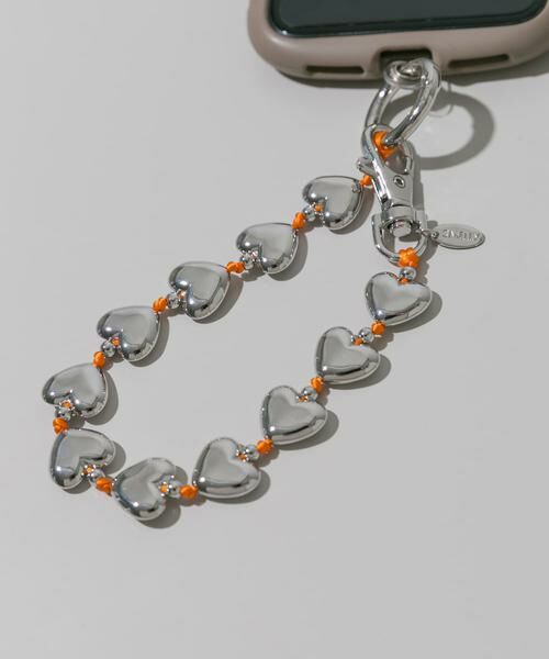 SMELLY / スメリー キーホルダー・ストラップ | メタルハートキーチェーン | 詳細1