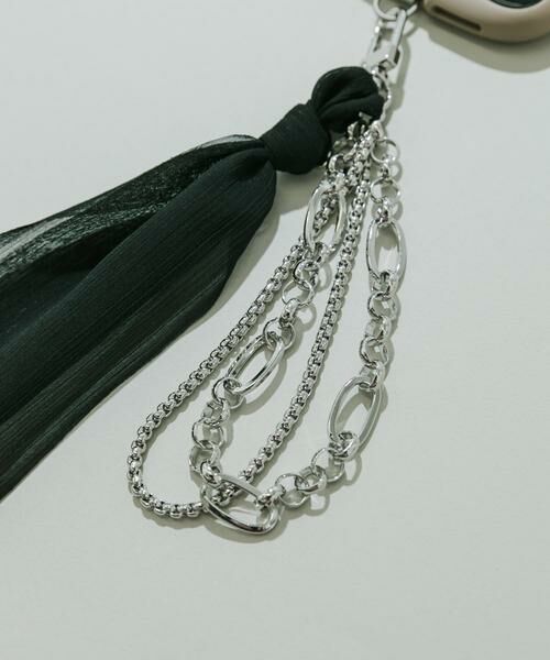 SMELLY / スメリー キーホルダー・ストラップ | メタルパーツリボンキーチェーン | 詳細1