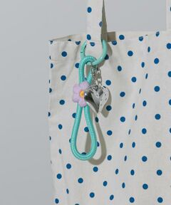 SMELLY / スメリー キーホルダー・ストラップ | ハートモチーフフラワーキーチェーン