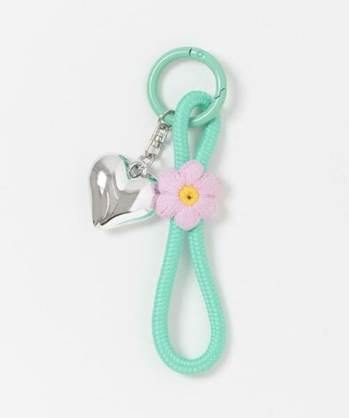 SMELLY / スメリー キーホルダー・ストラップ | ハートモチーフフラワーキーチェーン | 詳細5