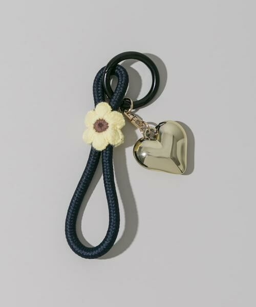 SMELLY / スメリー キーホルダー・ストラップ | ハートモチーフフラワーキーチェーン | 詳細8