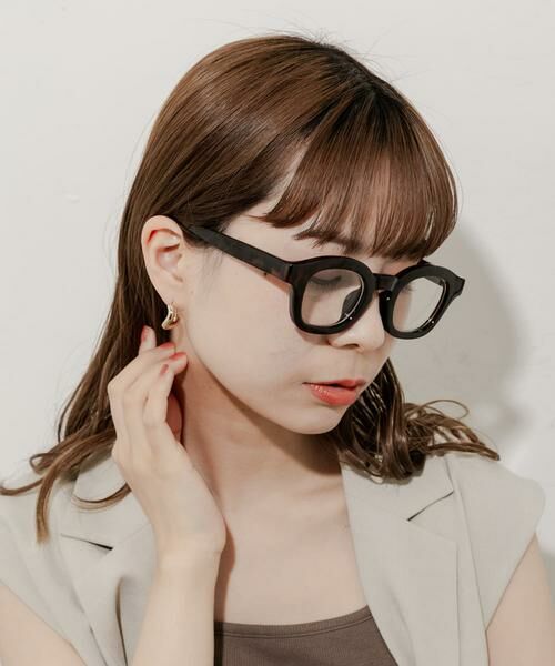 SMELLY / スメリー サングラス・メガネ | ワイドフレームダテメガネ | 詳細3