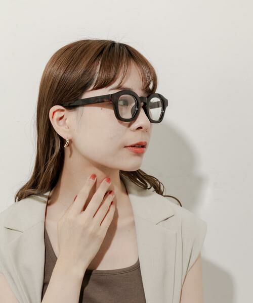 SMELLY / スメリー サングラス・メガネ | ワイドフレームダテメガネ | 詳細6