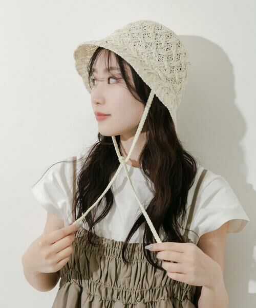 SMELLY / スメリー ハット | クロスアミサーモハット | 詳細1