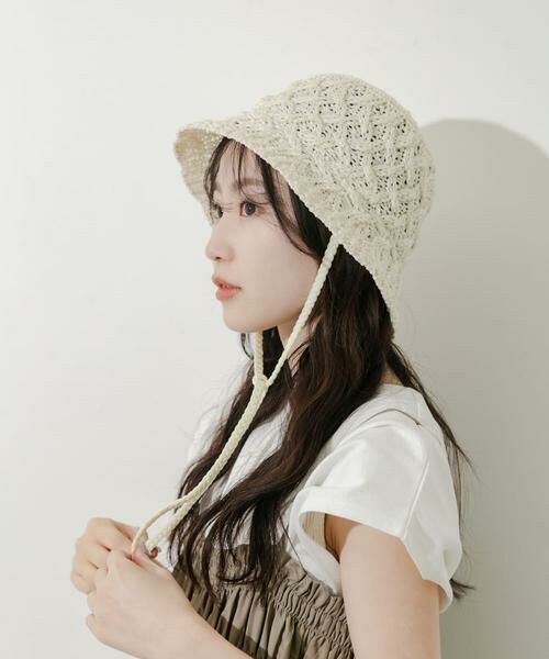 SMELLY / スメリー ハット | クロスアミサーモハット | 詳細2