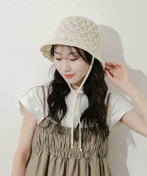 SMELLY / スメリー ハット | クロスアミサーモハット | 詳細3