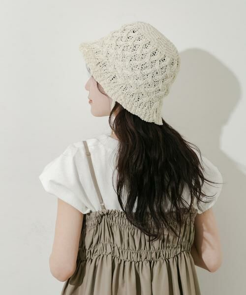 SMELLY / スメリー ハット | クロスアミサーモハット | 詳細4