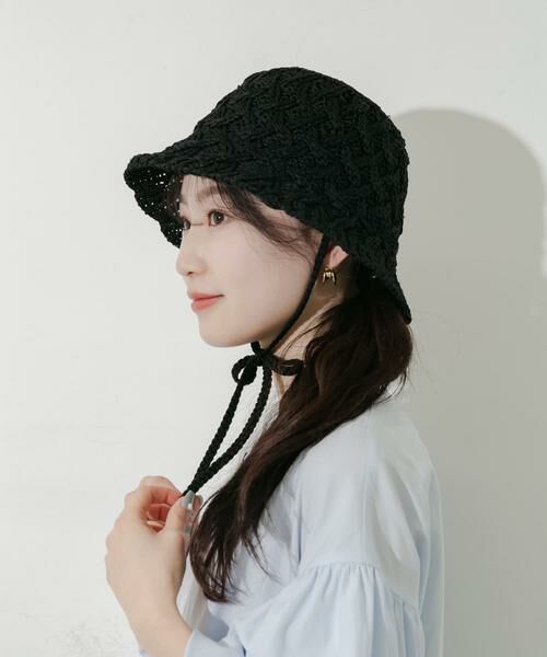 SMELLY / スメリー ハット | クロスアミサーモハット | 詳細9