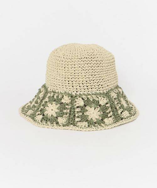 SMELLY / スメリー ハット | クロシェモチーフペーパーハット | 詳細7