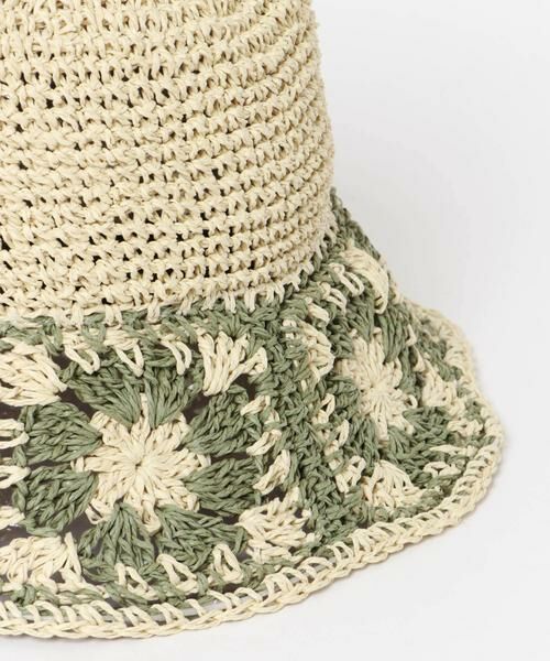 SMELLY / スメリー ハット | クロシェモチーフペーパーハット | 詳細8