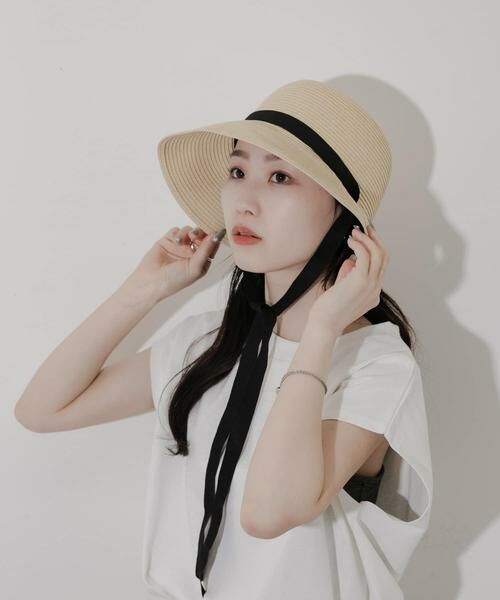 SMELLY / スメリー ハット | ペーパーリボンハット | 詳細5