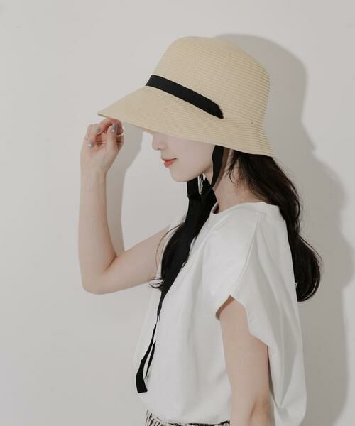 SMELLY / スメリー ハット | ペーパーリボンハット | 詳細6