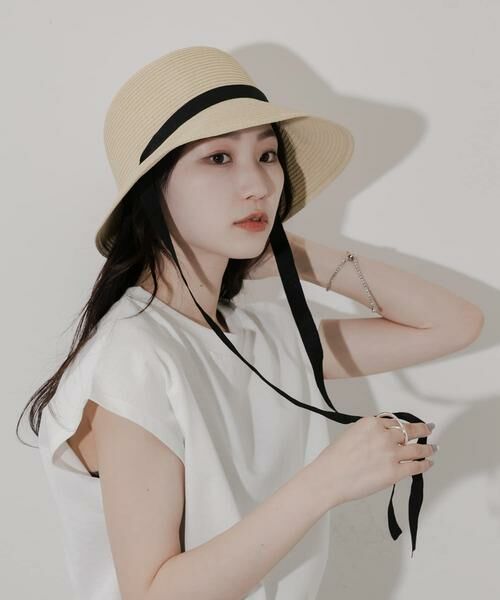 SMELLY / スメリー ハット | ペーパーリボンハット | 詳細8