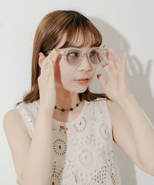 SMELLY / スメリー サングラス・メガネ | クリアフレームサングラス | 詳細3