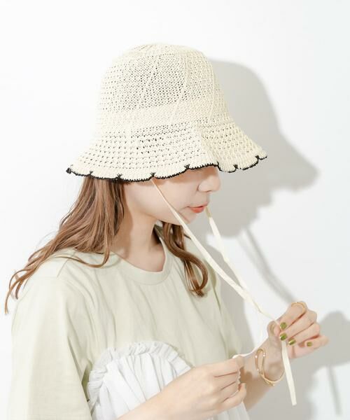 SMELLY / スメリー ハット | スカラップチューリップハット | 詳細14