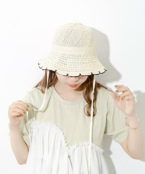 SMELLY / スメリー ハット | スカラップチューリップハット | 詳細15