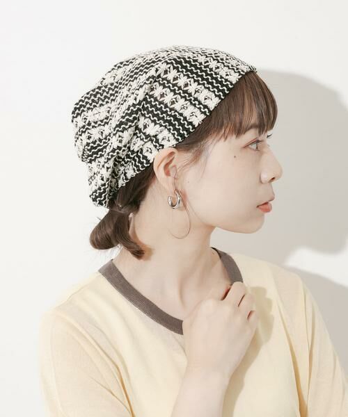 SMELLY / スメリー ニットキャップ | クロシェレースビーニー | 詳細4