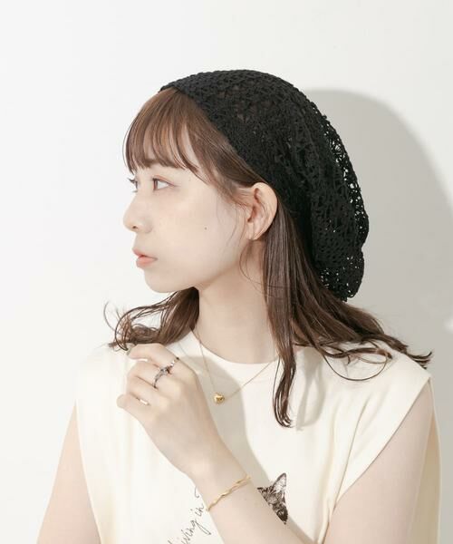 SMELLY / スメリー ニットキャップ | クロシェレースビーニー | 詳細12