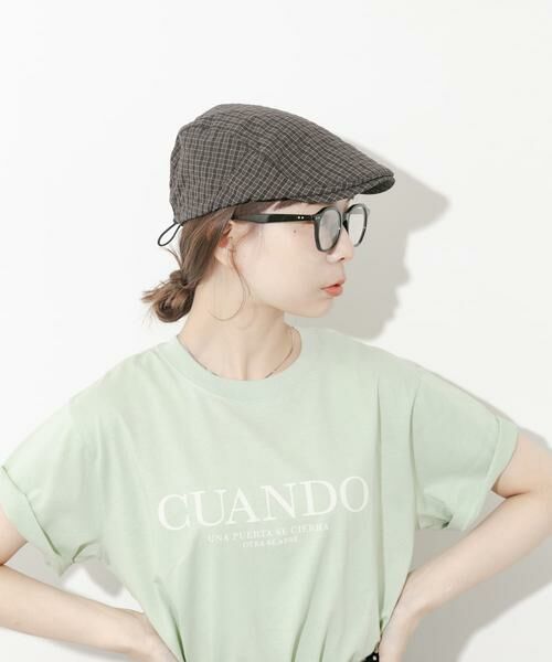 SMELLY / スメリー ハンチング・キャスケット・ベレー帽 | ドロストチェックハンチング | 詳細3