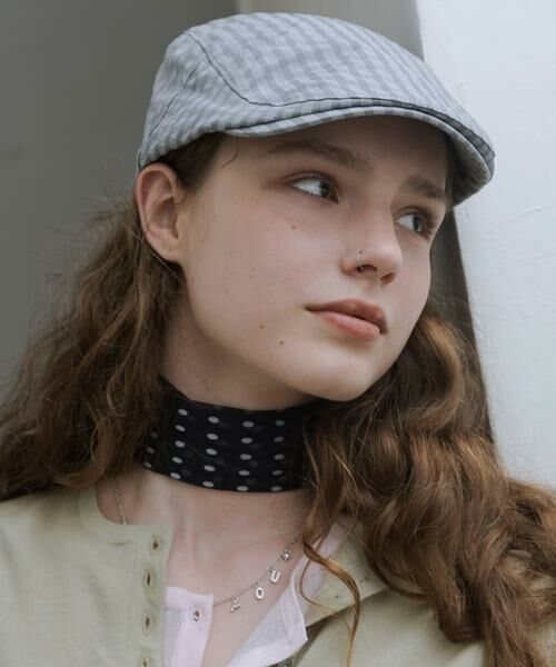 SMELLY / スメリー ハンチング・キャスケット・ベレー帽 | ドロストチェックハンチング | 詳細7