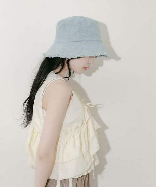 SMELLY / スメリー ハット | デニムバケットハット | 詳細3