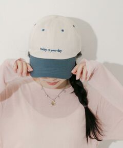 SMELLY / スメリー キャップ | バイカラーコットンキャップ