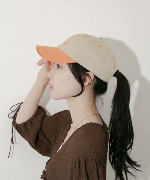 SMELLY / スメリー キャップ | バイカラーコットンキャップ | 詳細3