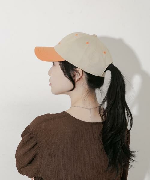 SMELLY / スメリー キャップ | バイカラーコットンキャップ | 詳細4