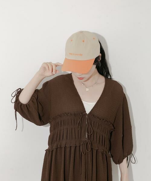 SMELLY / スメリー キャップ | バイカラーコットンキャップ | 詳細5