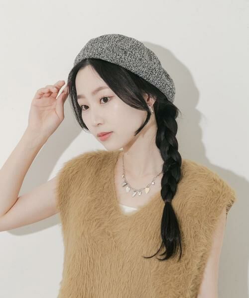 SMELLY / スメリー ハンチング・キャスケット・ベレー帽 | ミックスパターンベレー | 詳細13