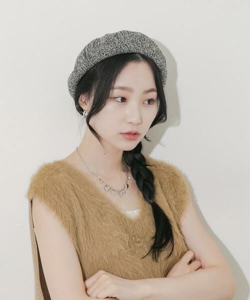 SMELLY / スメリー ハンチング・キャスケット・ベレー帽 | ミックスパターンベレー | 詳細15