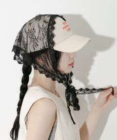 SMELLY / スメリー バンダナ・スカーフ | スカラップレースバブーシュカ