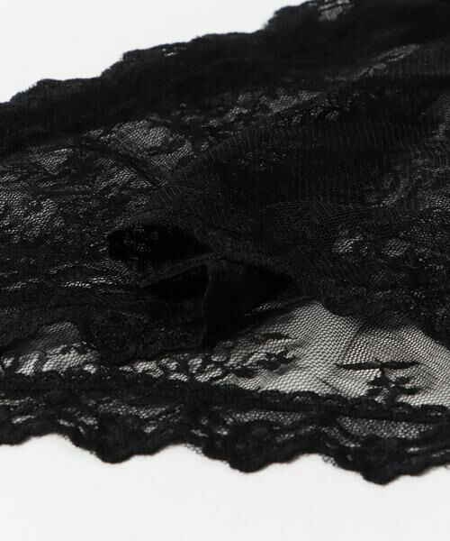 SMELLY / スメリー バンダナ・スカーフ | スカラップレースバブーシュカ | 詳細11