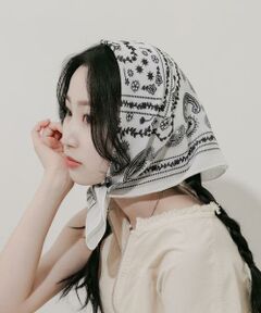 SMELLY / スメリー バンダナ・スカーフ | ペイズリープリントスカーフ