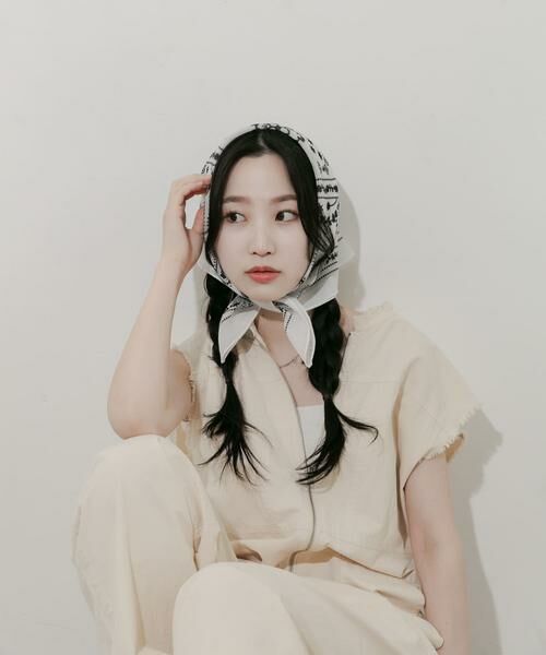 SMELLY / スメリー バンダナ・スカーフ | ペイズリープリントスカーフ | 詳細2