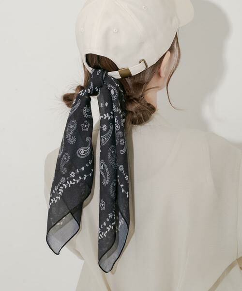 SMELLY / スメリー バンダナ・スカーフ | ペイズリープリントスカーフ | 詳細5