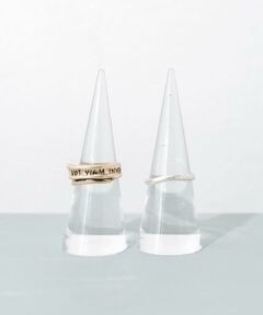 SMELLY / スメリー リング | ロゴ2セットリング