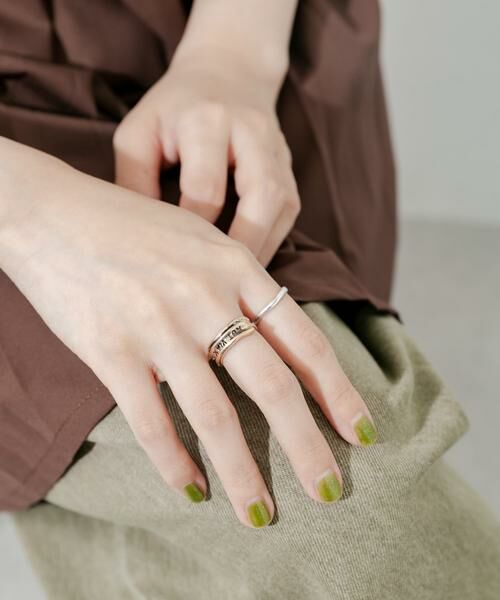 SMELLY / スメリー リング | ロゴ2セットリング | 詳細3