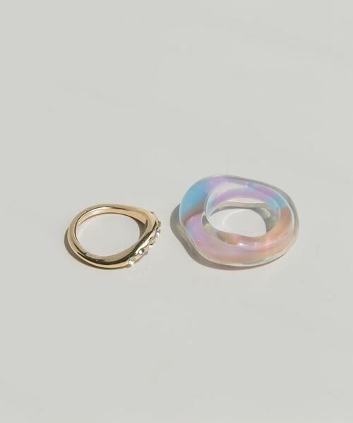 SMELLY / スメリー リング | ジュシメタル2セットリング | 詳細1