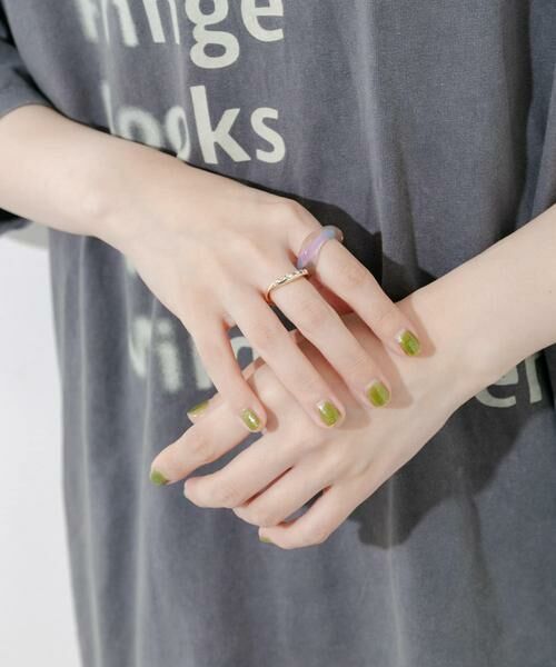 SMELLY / スメリー リング | ジュシメタル2セットリング | 詳細2