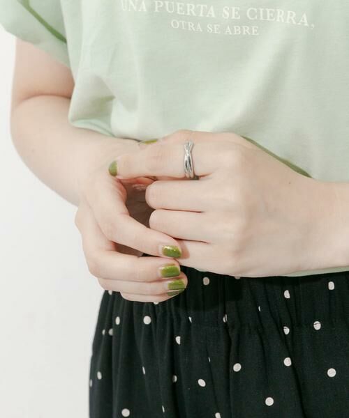 SMELLY / スメリー リング | ステンレスツイストリング | 詳細1