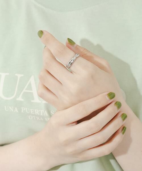 SMELLY / スメリー リング | ステンレスツイストリング | 詳細2