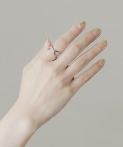 SMELLY / スメリー リング | ステンレスシンプルクロスリング