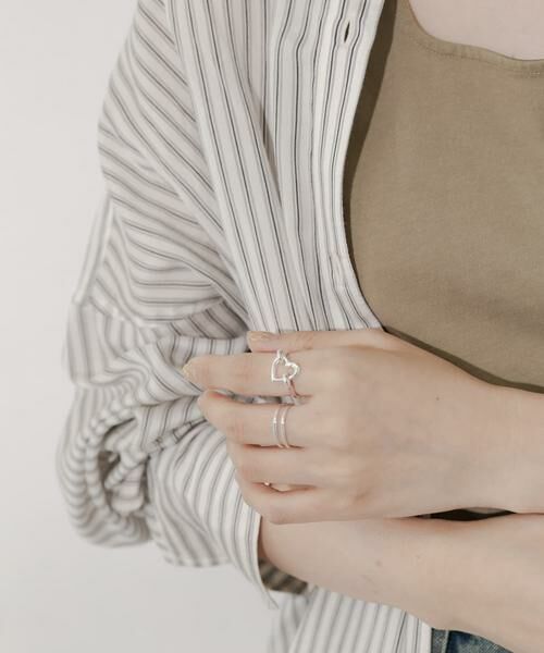 SMELLY / スメリー リング | メタルハート2セットリング | 詳細2