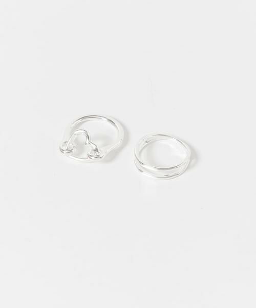 SMELLY / スメリー リング | メタルハート2セットリング | 詳細3