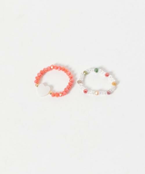 SMELLY / スメリー リング | カラービーズ2セットリング | 詳細4