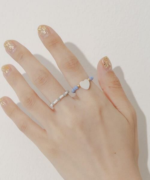 SMELLY / スメリー リング | カラービーズ2セットリング | 詳細6